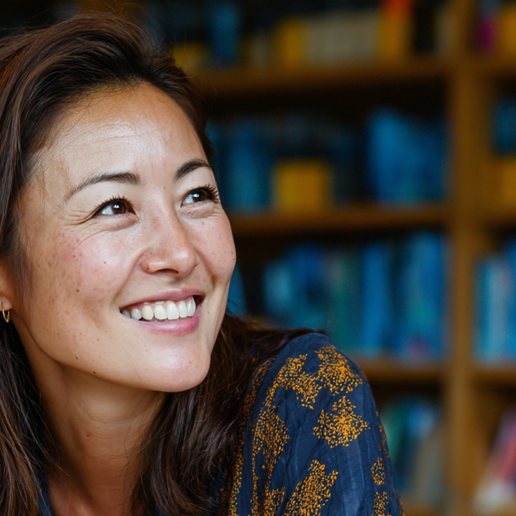 Speaker in conversation