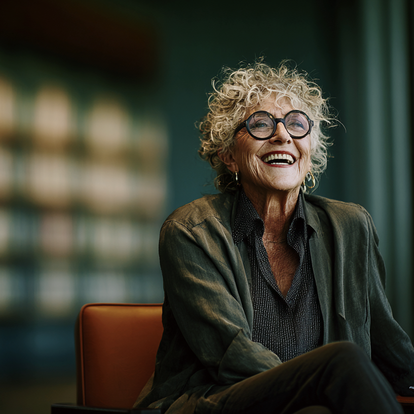 Speaker in conversation