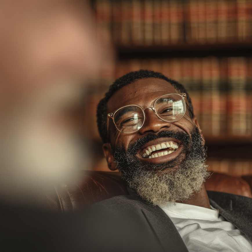 Speaker in conversation